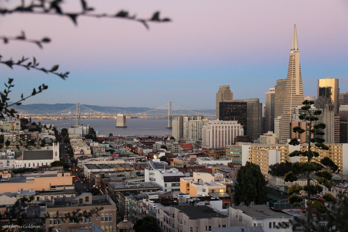 San Francisco, view from the city