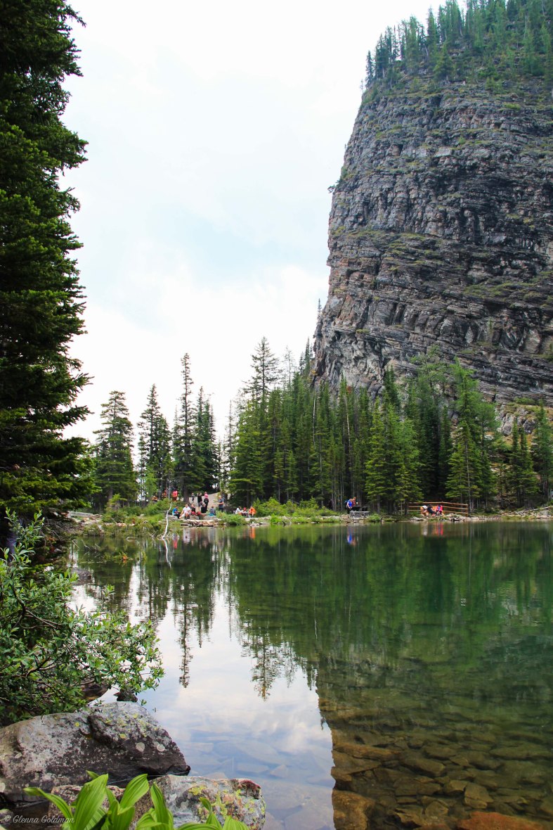 Lake Agnes Trail Cliff Banff