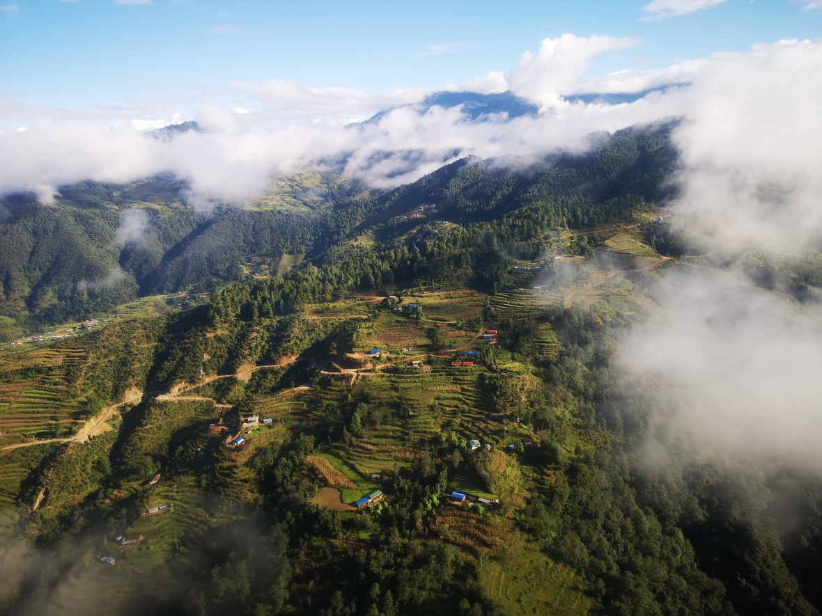 Aerial Nepal